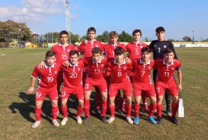 Selecționata Moldovei U-17 a încheiat cu o înfrîngere contra Ciprului preliminariile CE-2021/22