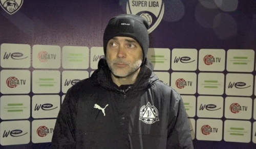Andrei Martin: "Mi-a plăcut prestația echipei în teren, în special în prima repriză"