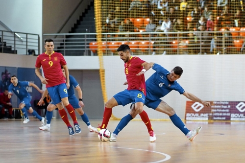 Naționala Moldovei de futsal a cedat în meciul cu Spania, dar păstrează șanse de calificare la CM-2024 (rezumat video)