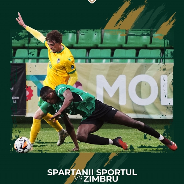 Astăzi, 18:00. Spartanii - Zimbru, în direct