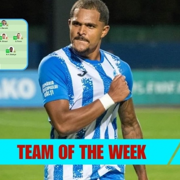 SofaScore a prezentat echipa simbolică a etapei a 7-a din Super Liga. Cel mai bun jucător - Caio Martins